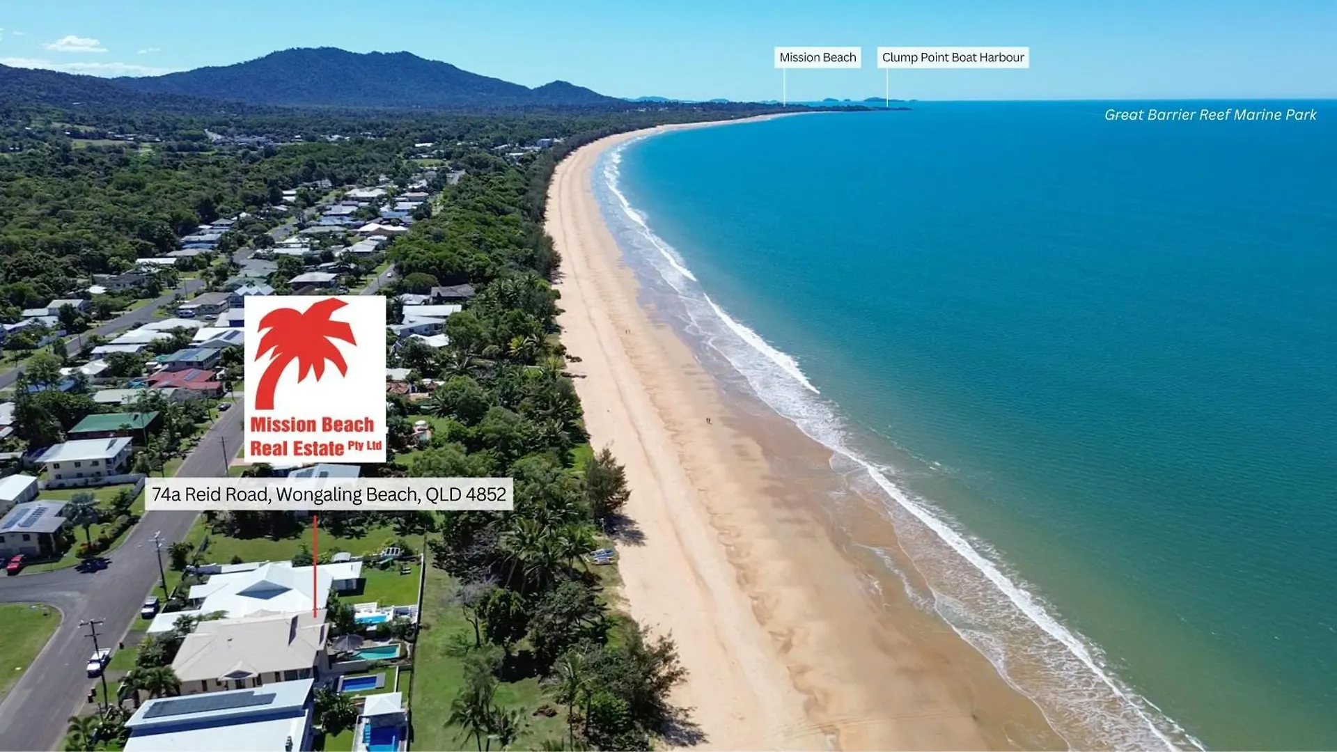 Frangipani Place - Absolute Beachfront South Mission Beach